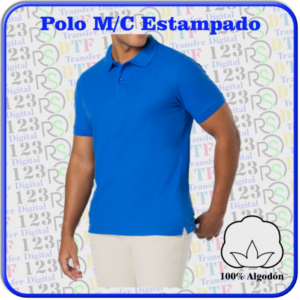 polo m/c estampado